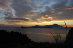 View this image in original resolution: Ischia e Procida al Tramonto